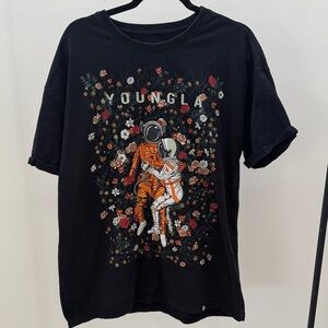 YoungLA Black Kids Space Adventure Tee
